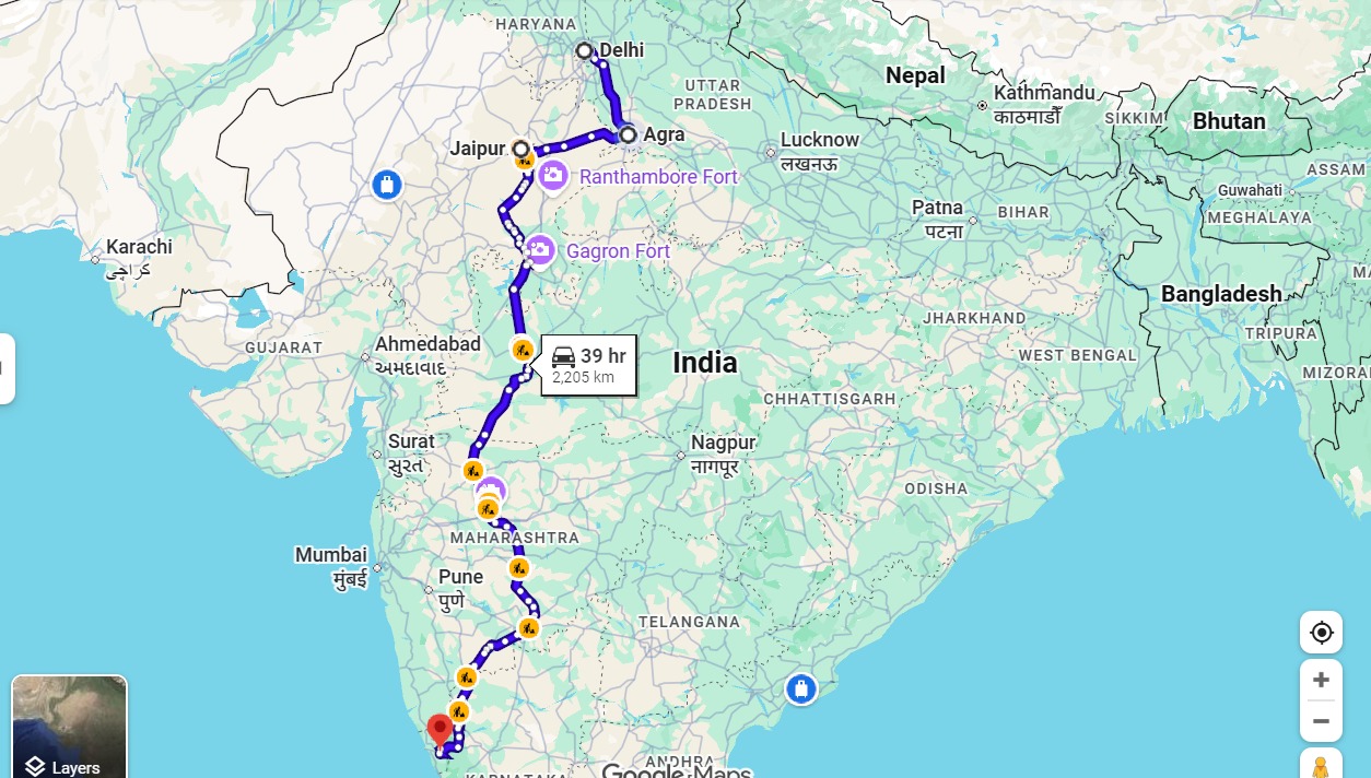 Tour Map